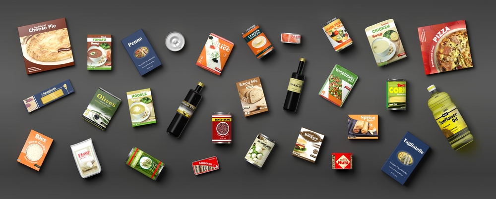 Colorful Packaging Choices for Various Products