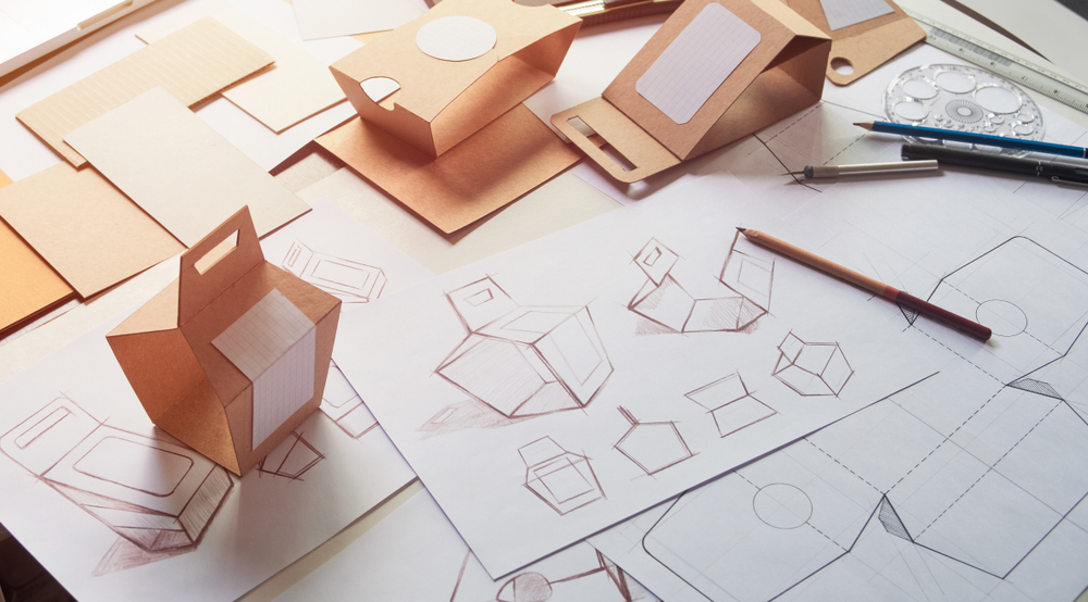 Types of Packaging Being Drawn